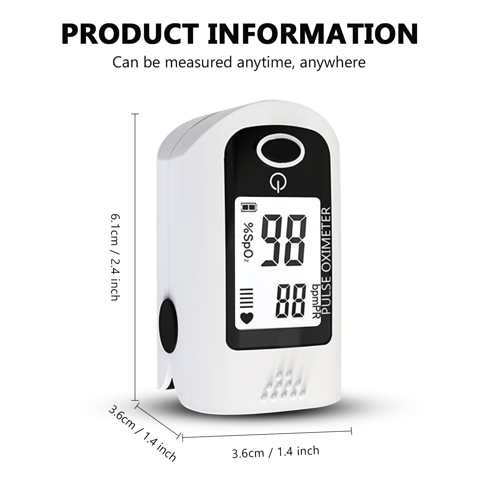 Real-Time Health Monitoring Kit with Forehead Thermometer & Blood