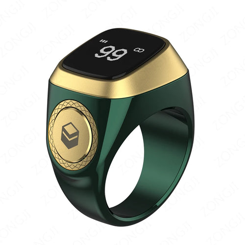 2024 IQibla Smart Zikr Ring Praise Tasbih Tally Electronic Digital