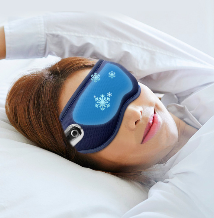Cold And Hot Compress Vibrate Steam Eye Massager