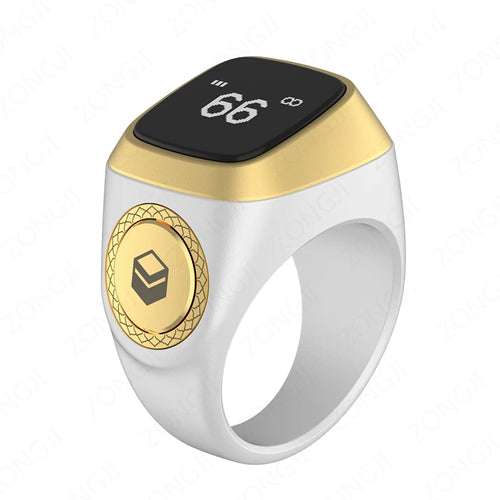 2024 IQibla Smart Zikr Ring Praise Tasbih Tally Electronic Digital