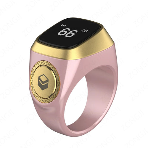 2024 IQibla Smart Zikr Ring Praise Tasbih Tally Electronic Digital