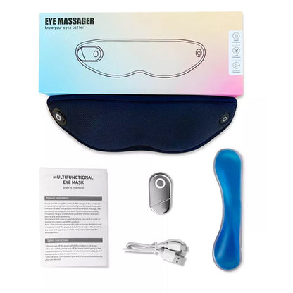 Wireless Smart 3D Eye Massager with Cooling & Heat Eye Mask Vibration