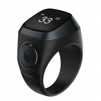 2024 IQibla Smart Zikr Ring Praise Tasbih Tally Electronic Digital