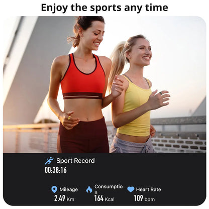 New COLMI R06 Smart Ring with Charging Case for Men Women, Heart Rate