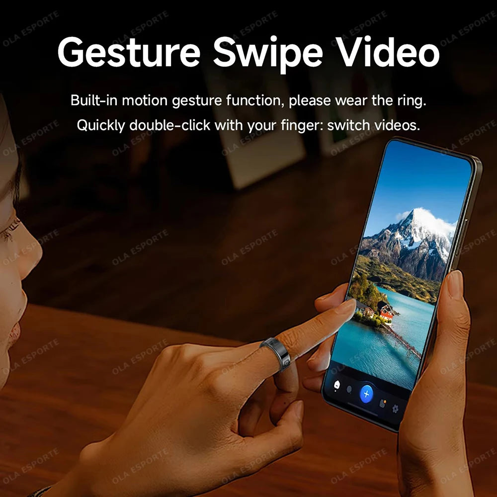 2025 New For Xiaomi Smart Ring Support Screen Display Health Monitor