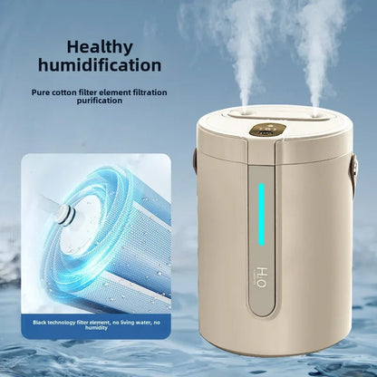 2500ML Air Humidifier Rechargeable Wireless Large Capacity Mist Spary