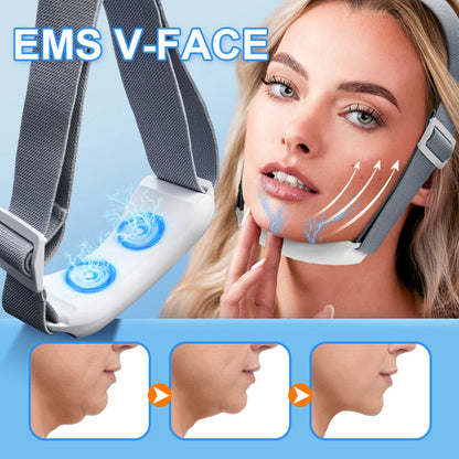 EMS Face Lifting Massager Anti Wrinkle Firming Facial Massager V-Face