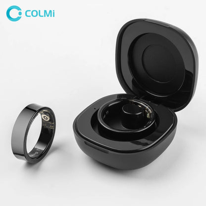 2024 COLMI R09 Smart Ring Men Women with Charging Case, Health and