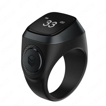 2024 IQibla Smart Zikr Ring Praise Tasbih Tally Electronic Digital