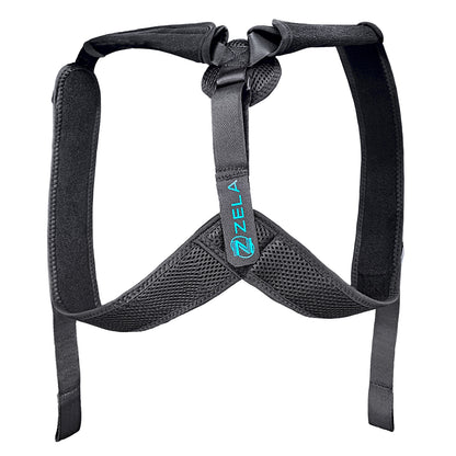 Posture Corrector for Men and Women–USA Designed Adjustable-Black
