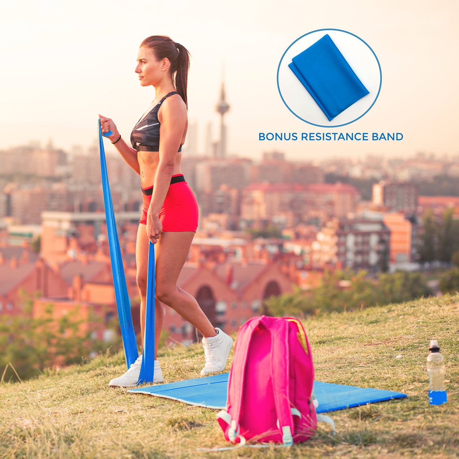 Posture Corrector for Men and Women–USA Designed Adjustable-Black